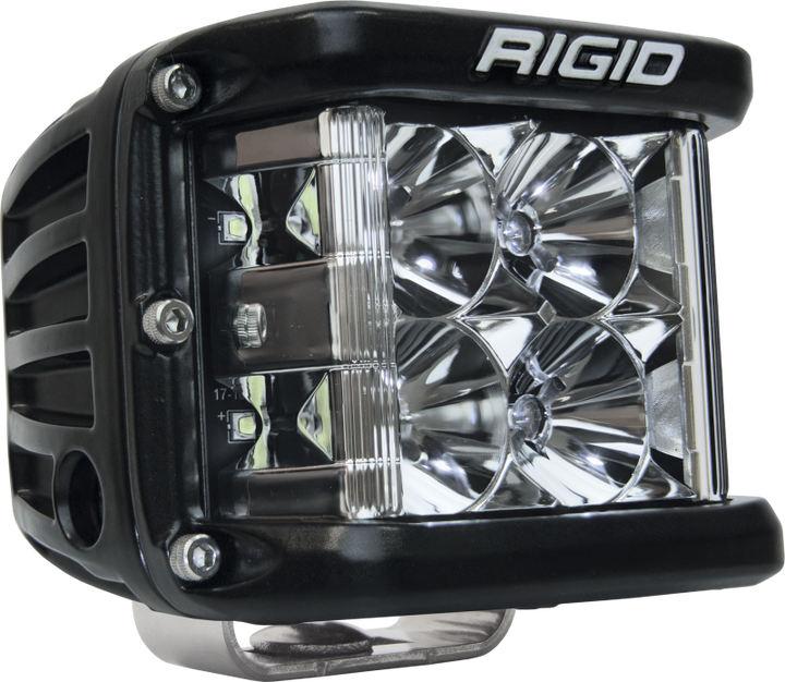 Rigid Industries D-SS - Flood - Single - Black Housing - Bull Strap
