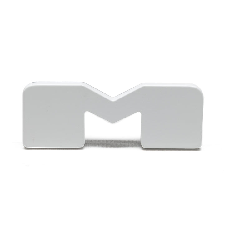 ORACLE Lighting Universal Illuminated LED Letter Badges - Matte Wht Surface Finish - M - Bull Strap
