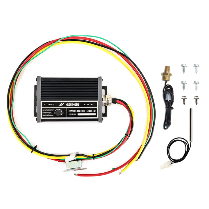 Mishimoto Pulse Width Modulation Fan Controller - Black - Bull Strap