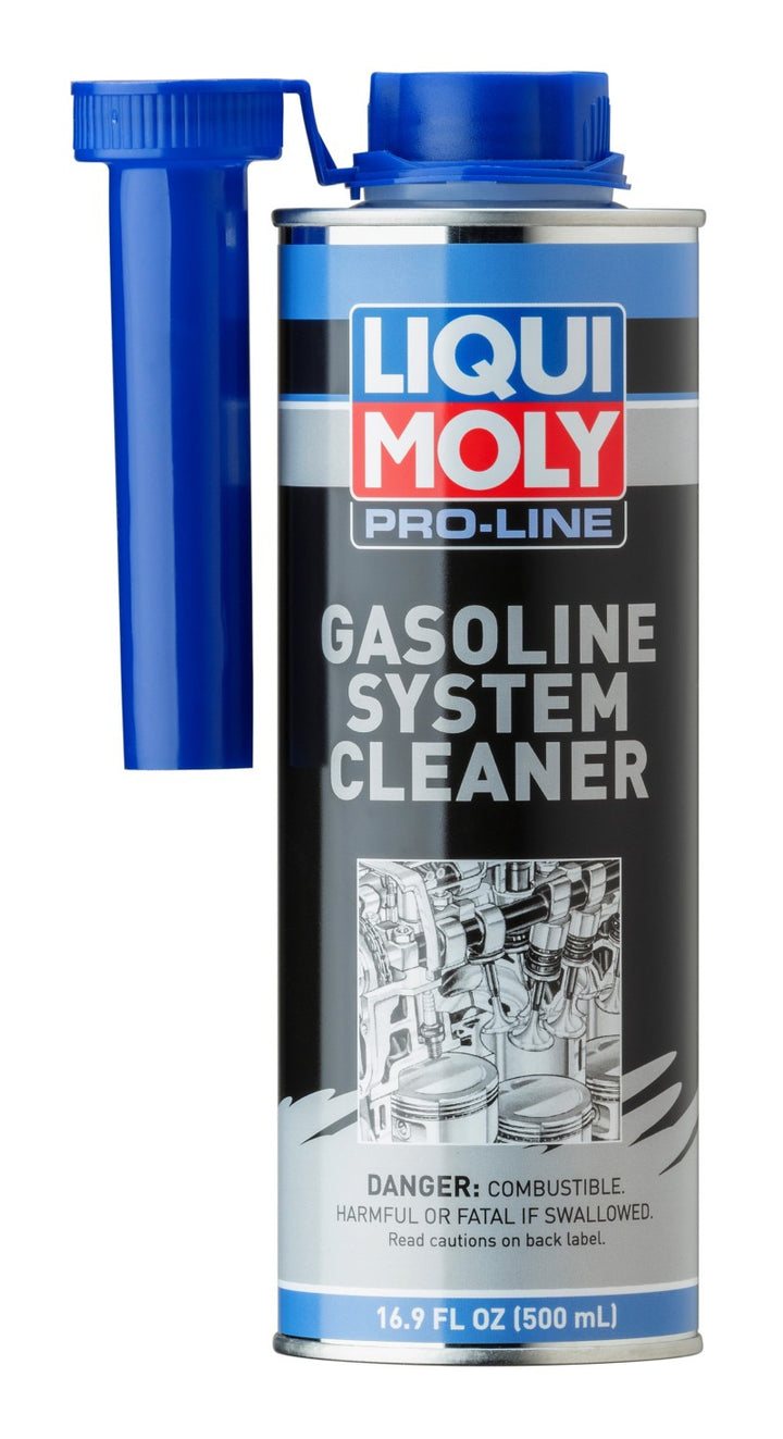 LIQUI MOLY 500mL Pro-Line Fuel Injection Cleaner - Bull Strap