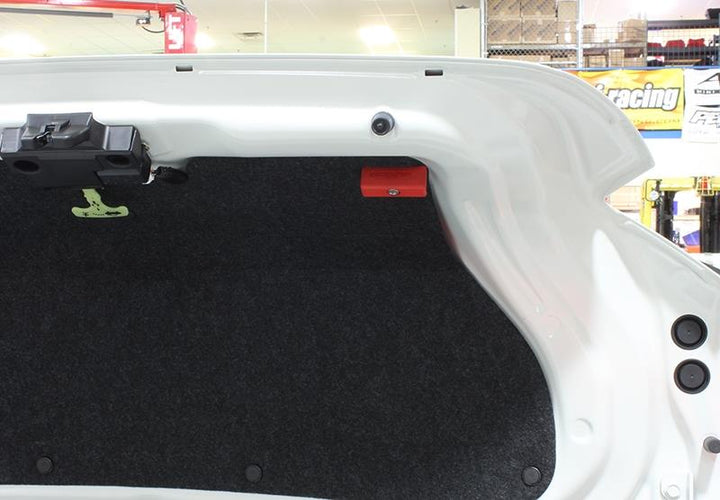 PERRIN 13-25 Subaru BRZ & Toyota GR86/86/FR-S Trunk Handle - Red - Bull Strap