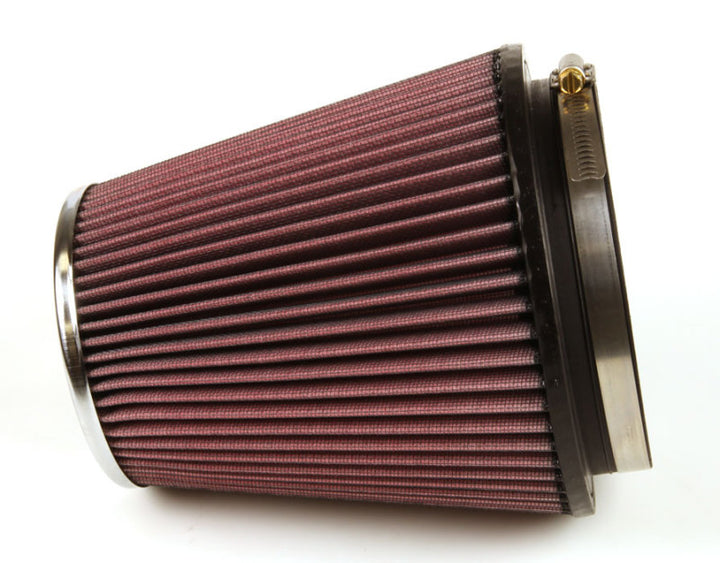 K&N Round Tapered Universal Air Filter 6 inch Flange 7 1/2 inch Base 5 inch Top 7 1/2 inch Height - Bull Strap