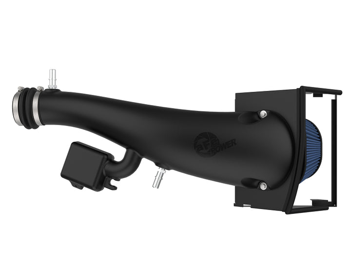 aFe Magnum FORCE Stage-2 Pro 5R Cold Air Intake System 2018 Ford F-150 V6-3.3L - Bull Strap