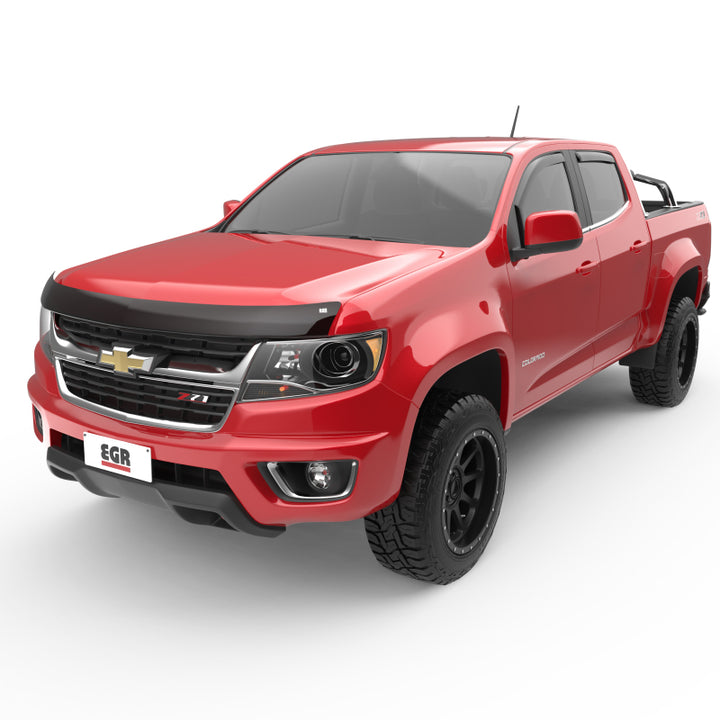 EGR 15+ Chev Colorado Superguard Hood Shield (301391) - Bull Strap