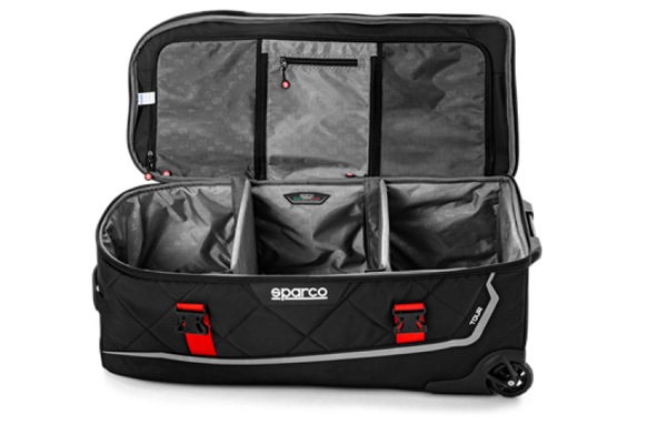 Sparco Bag Tour BLK/SIL - Bull Strap