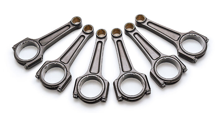 Manley 2016+ Nissan VR30DDTT 5.975in Turbo Tuff Pro Series I Beam Connecting Rod Set w/ ARP 2000 - Bull Strap