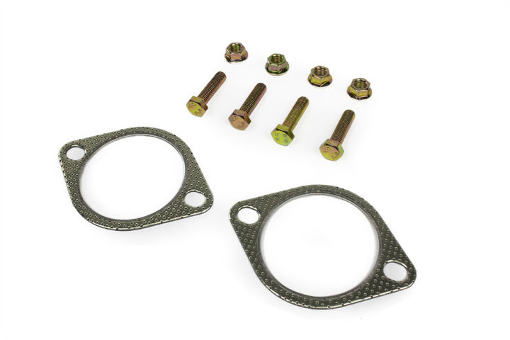 ISR Performance EP (Straight Pipes) Dual Tip Exhaust 3in - 89-94 (S13) Nissan 240sx - Bull Strap