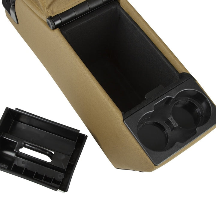 Rampage 1976-1983 Jeep CJ5 Deluxe Locking Center Console - Spice - Bull Strap