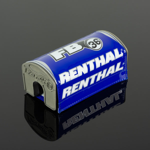Renthal Fatbar 36 Pad - Blue/ Silver/ White - Bull Strap