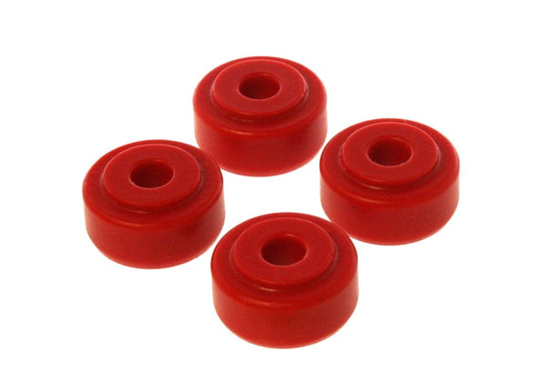 Energy Suspension Shock Bushing Set - Red - Bull Strap