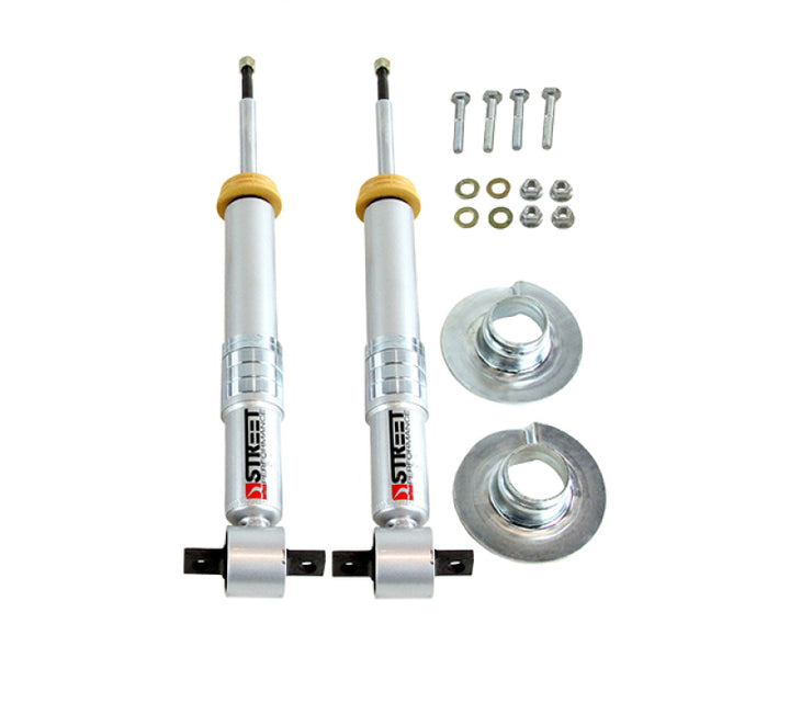 Belltech Lowering and Lifting Strut Assembly 15+ Ford F150 2WD -3in to +1in - Bull Strap
