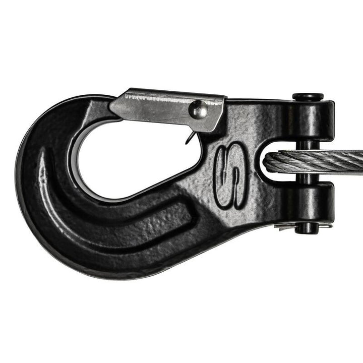 Superwinch 10000 LBS 12V DC 3/8in x 85ft Wire Rope SX 10000 Winch - Bull Strap