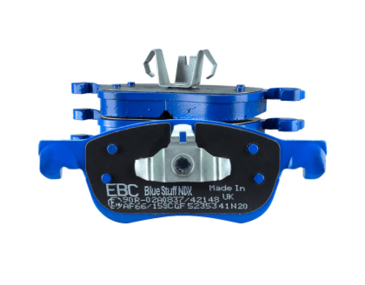EBC 19-23 Audi RS6 C8 / RS7 4G9 4.0 Twin Turbo Bluestuff Front Brake Pads - Bull Strap