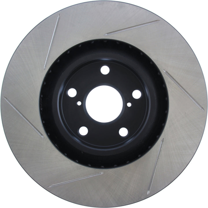 StopTech Power Slot 5/93-98 Supra Turbo Front Left SportStop Slotted Rotor - Bull Strap