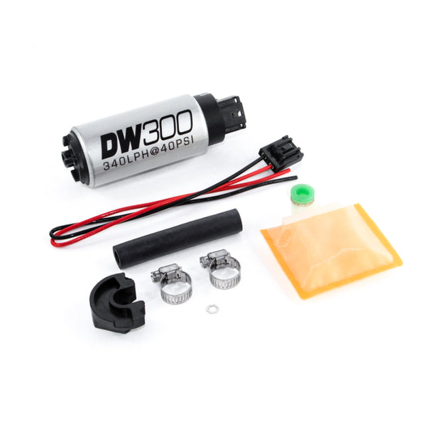 DeatschWerks 320 LPH In-Tank Fuel Pump w/ 89-94 Nissan 240SX Set Up Kit - Bull Strap