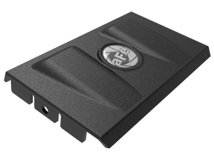 aFe Rapid Induction Intake System Cover, Black, 19-20 Ford Edge Ecoboost V6 2.7L (tt) - Bull Strap