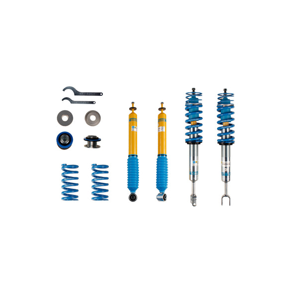 Bilstein B14 Audi S4 (8E) K4 Performance Suspension System (May Req. OE 8E0412377C) - Bull Strap