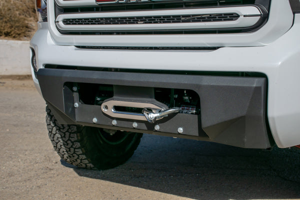 DV8 Offroad 2015+ GMC Canyon Front Skid Plate - Bull Strap