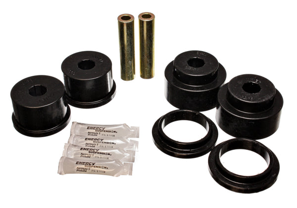 Energy Suspension 03-06 Toyota Corolla/Matrix Black Rear Axle Beam Bushings - Bull Strap