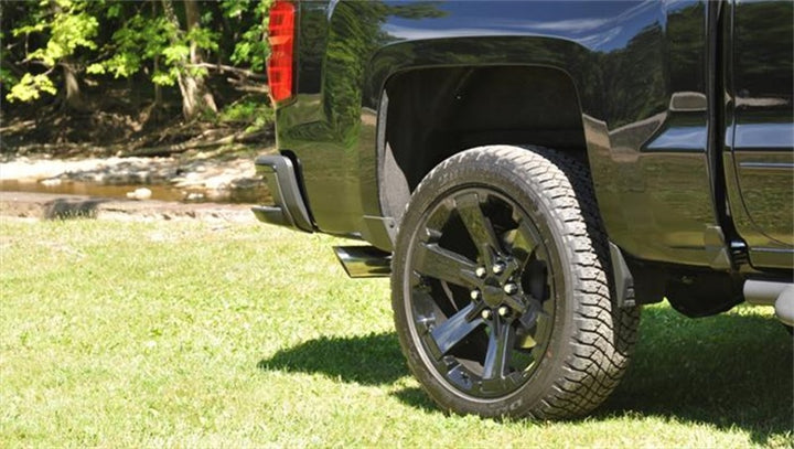 Corsa 14-19 Chevy Silverado Crew Cab/Short Bed 1500 5.3L V8 Sport Cat Back Single Side Exhaust Exit - Bull Strap