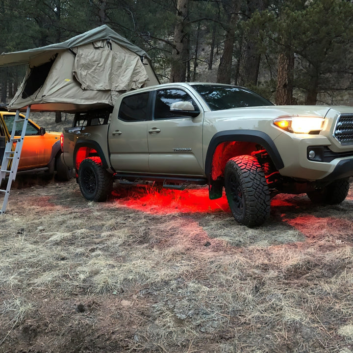 Oracle Bluetooth + RF Underbody Rock Light Kit - 8 PCS - ColorSHIFT - Bull Strap