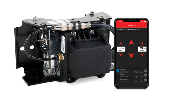 Air Lift Wireless Air Control System w/ Wireless Phone App Control - Bull Strap