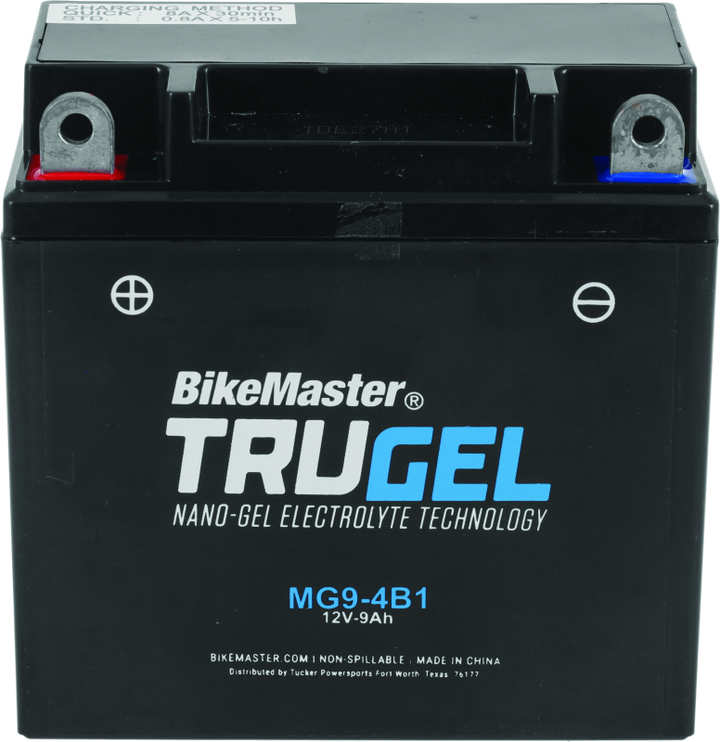 BikeMaster TruGel Battery - MG9-4B1 - Bull Strap