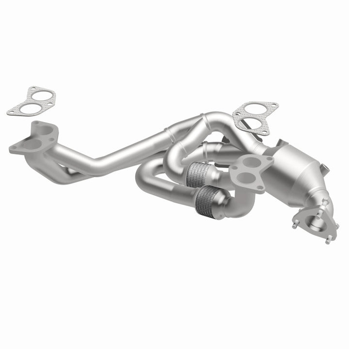 MagnaFlow Conv Direct Fit OEM 16-17 Subaru Impreza/Forester Underbody - Bull Strap