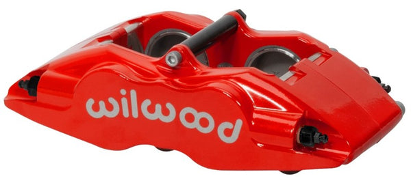 Wilwood Caliper-Forged Superlite 1.38in Pistons 1.25in Disc Red - Bull Strap