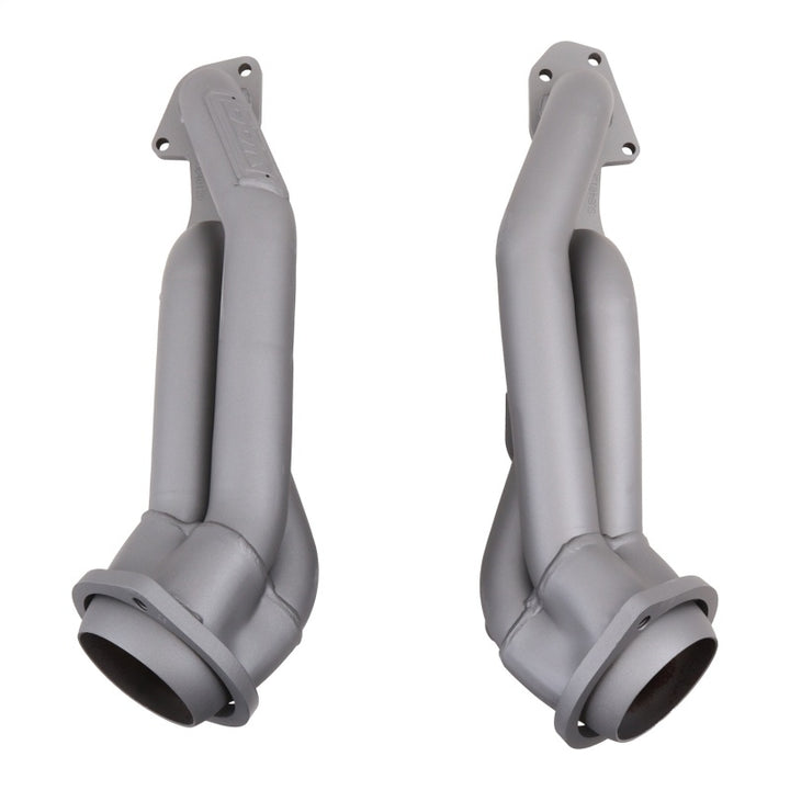 BBK 05-15 Dodge Challenger/Charger 5.7 Hemi Shorty Tuned Exhaust Headers - 1-3/4 Titanium Ceramic - Bull Strap