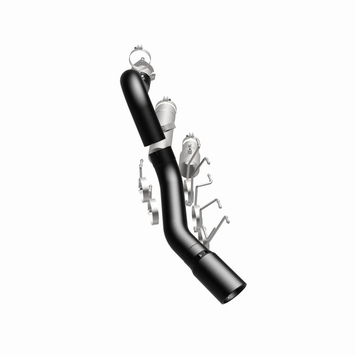 MagnaFlow 2024+ Chevy Silverado 2500HD/3500HD Black Series Filter-Back Performance Exhaust - Bull Strap