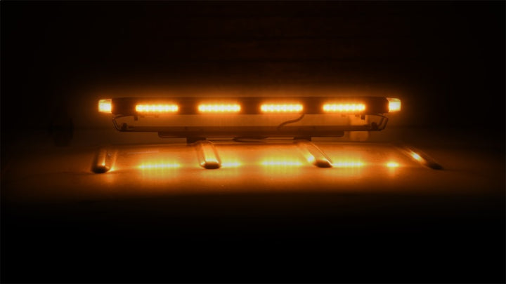 Putco 24in Hornet Light Bar - (Amber) LED Stealth Rooftop Strobe Bar - Bull Strap