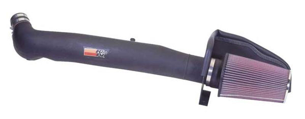K&N 88-95 Ford F150/Bronco V8-5.8L Performance Intake Kit - Bull Strap