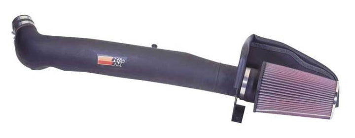 K&N 88-95 Ford F150/Bronco V8-5.8L Performance Intake Kit - Bull Strap