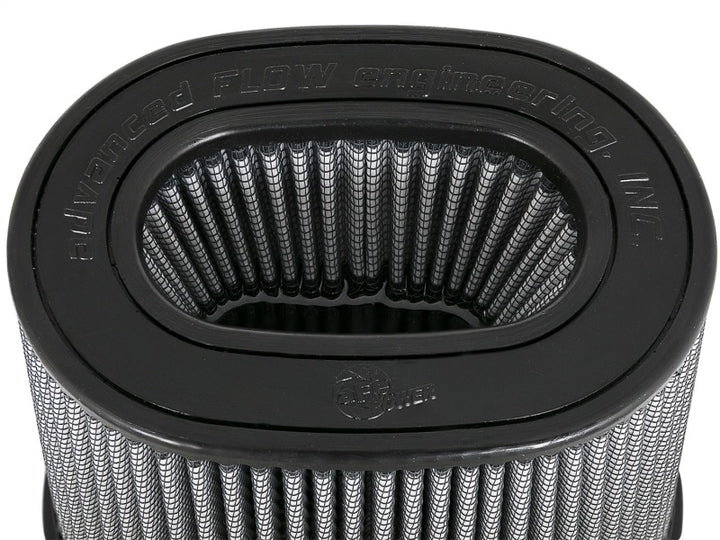 aFe MagnumFLOW Pro DRY S Replacement Filter F-(7x4.75) B-(9x7) Inverted x T-(7.25x5) Inverted x H-8 - Bull Strap