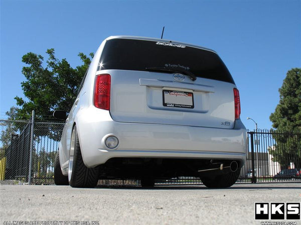 HKS 08 Scion xB ES Wagon Muffler - Bull Strap