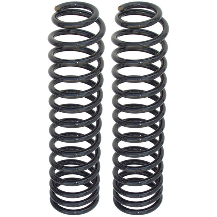 RockJock JK 4D 4in or TJ/LJ/JK 2D Front Coil Springs 5in Lift Pair - Bull Strap