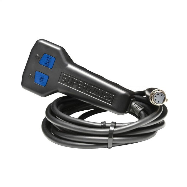 Superwinch 12000 LBS 12V DC 3/8in x 85ft Wire Rope SX 12000 Winch - Graphite - Bull Strap
