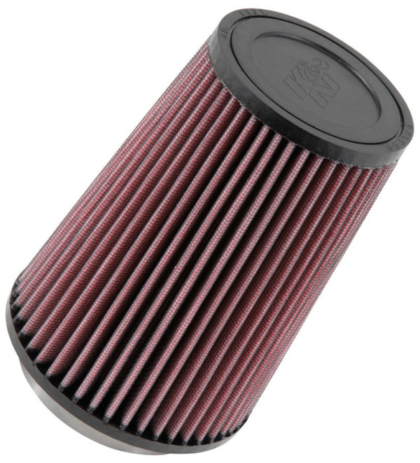 K&N Universal Rubber Filter Round Tprd 3.313in Flange ID x 4.75in Base OD x 3.5in Top OD x 6.5in H - Bull Strap