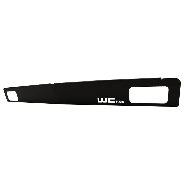 Wehrli 15-19 Chevrolet 2500/3500 Front Bumper Valance Filler Panel Kit w/Tow Hooks - Raw Finish - Bull Strap