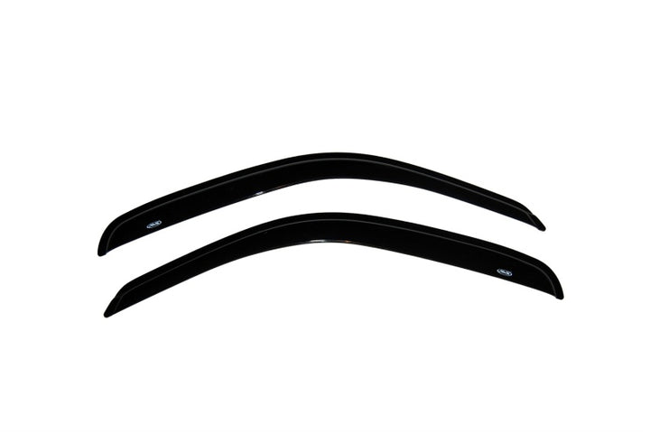 AVS 95-04 Toyota Tacoma Standard Cab Ventvisor Outside Mount Window Deflectors 2pc - Smoke - Bull Strap