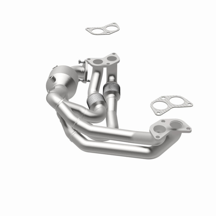 MagnaFlow Conv Direct Fit OEM 16-17 Subaru Impreza/Forester Underbody - Bull Strap