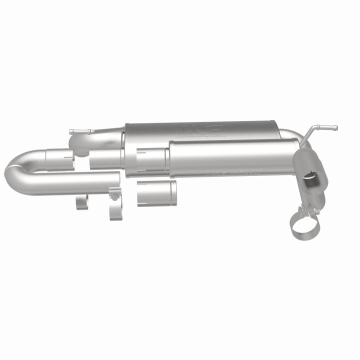MagnaFlow 18-23 Jeep Wrangler JL 2.0L/3.6L Overland Series Axle-Back Exhaust - Bull Strap