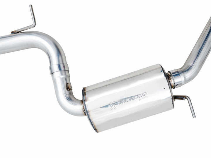 AWE 2022 VW GTI MK8 Touring Edition Exhaust - Diamond Black Tips - Bull Strap