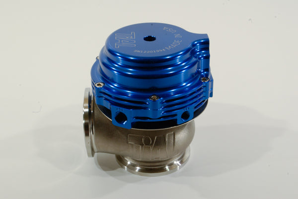 TiAL Sport MVR Wastegate 44mm (All Springs) w/Clamps - Blue - Bull Strap