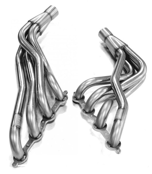 Kooks 98-02 Chevrolet Camaro Z28 SS/Pontiac Firebird Trans Am 1-7/8 x3 Header & Green Cat Y-Pipe Kit - Bull Strap