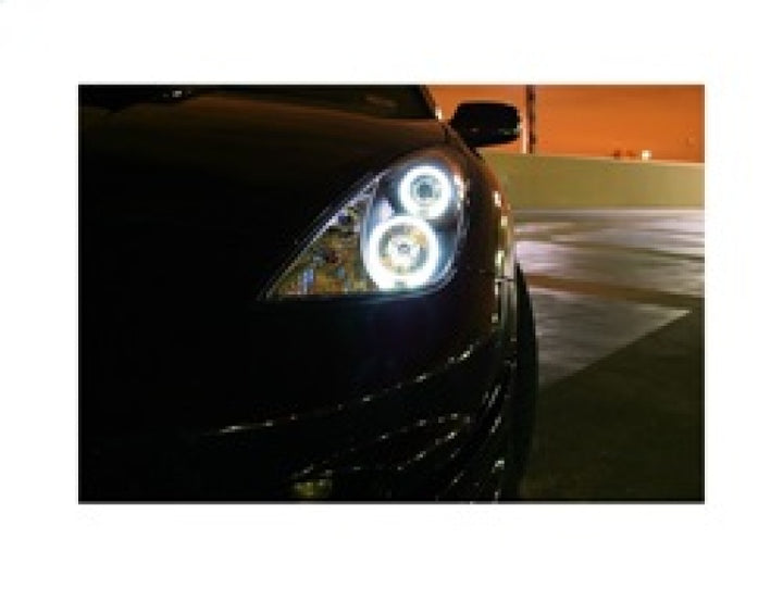 Spyder Toyota Celica 00-05 Projector Headlights LED Halo DRL Blk High H1 Low H1 PRO-YD-TCEL00-LED-BK - Bull Strap
