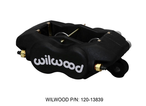 Wilwood Caliper-Forged DynaliteI 1.38in Pistons .81in Disc - Bull Strap