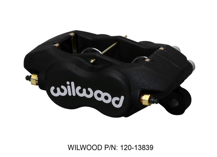 Wilwood Caliper-Forged Dynalite 1.38in Pistons .81in Disc - Bull Strap