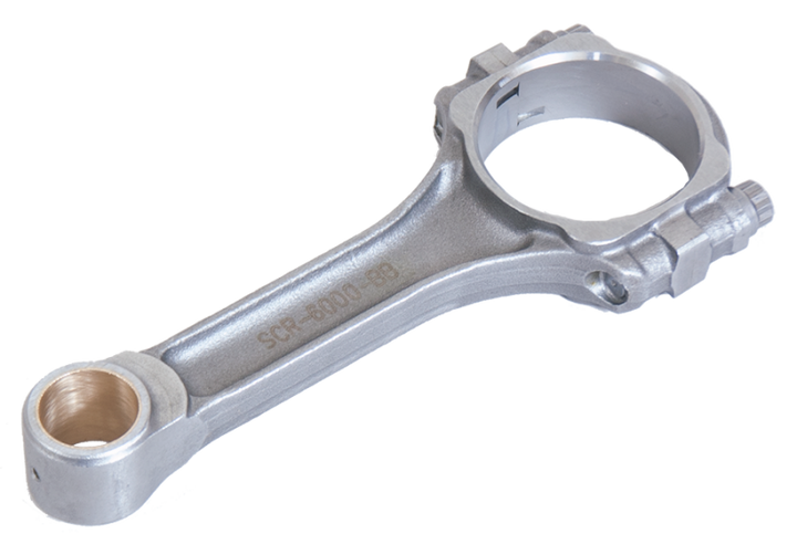 Eagle Chevrolet Small Block 6.000in Bushed I-Beam Rods - Set of 8 - Bull Strap